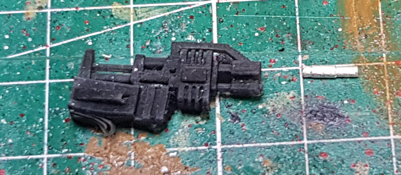 Rechte Armwaffe Bushman