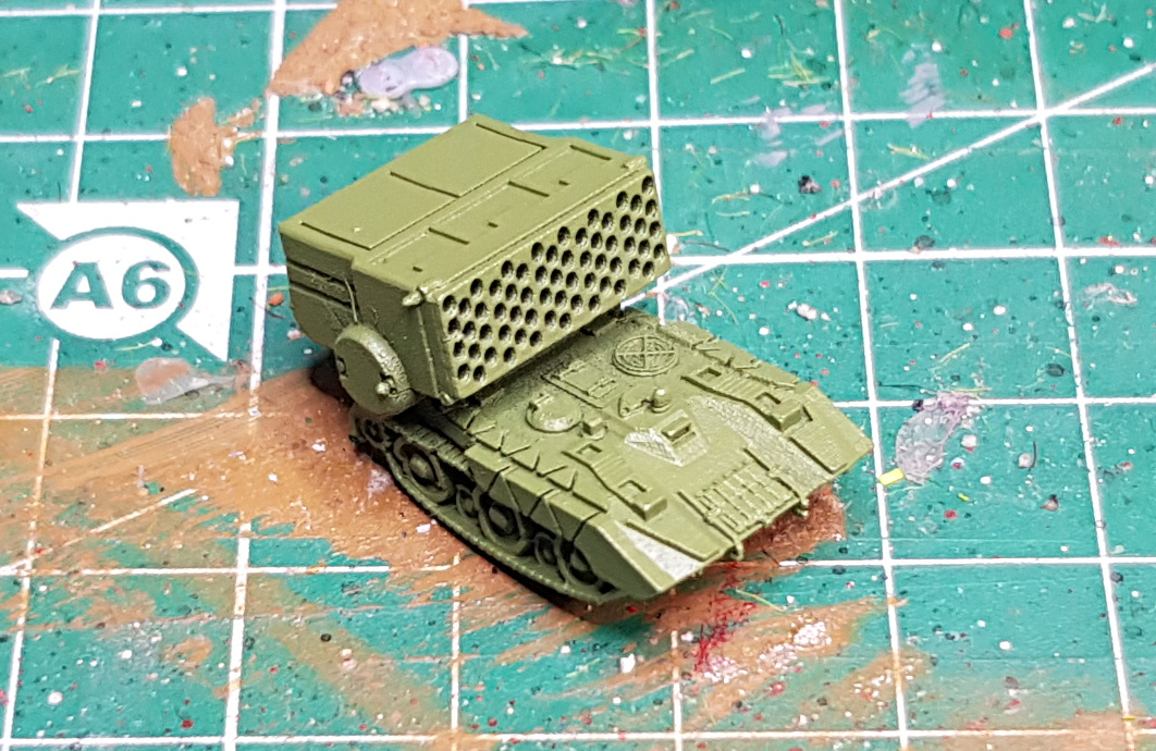 SRM-Carrier grundiert