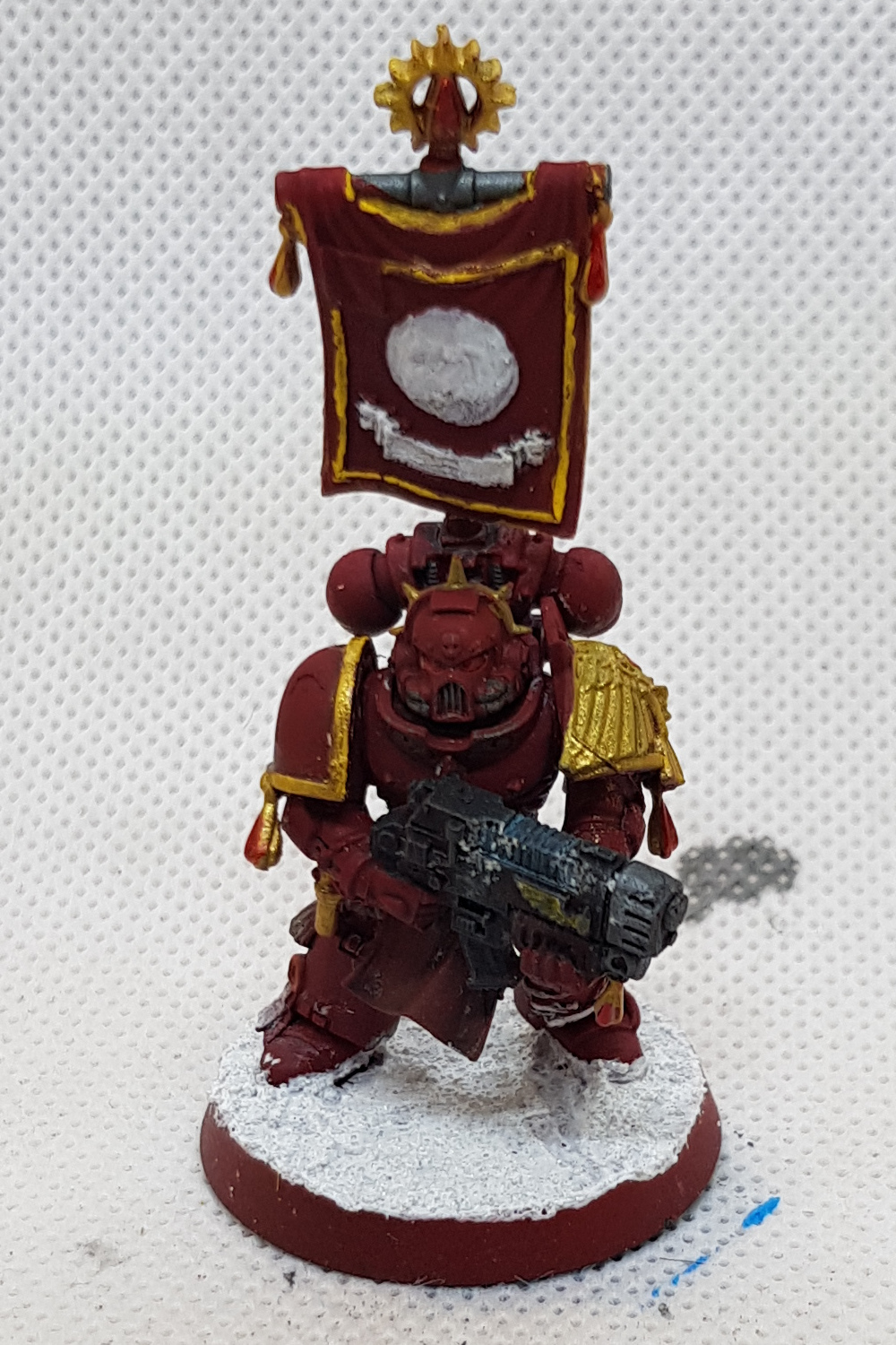 Marine mit Standarte